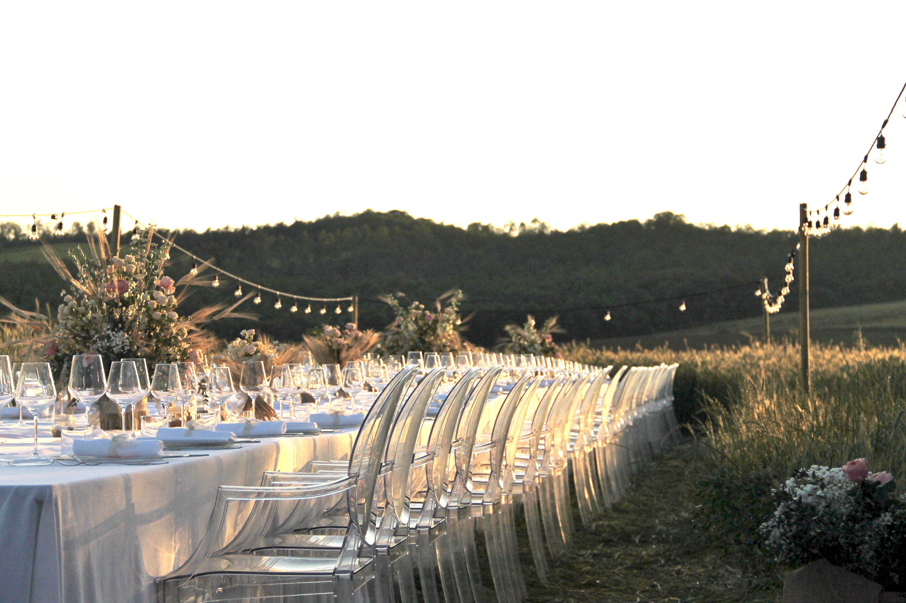 country chic wedding tuscany