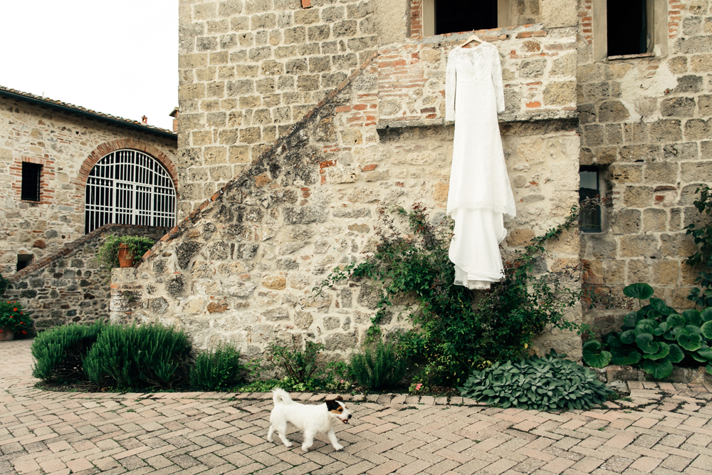 wedding courtyard