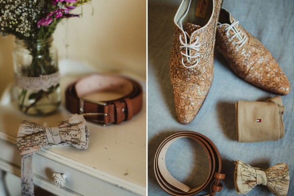 country chic wedding in tuscany | Groom Getting Reay