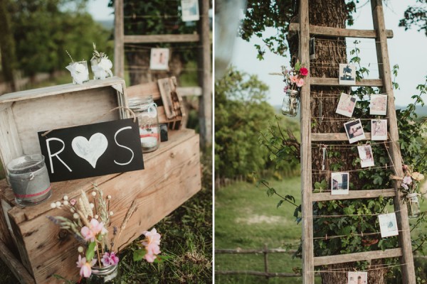 country chic wedding in tuscany | Country Chic Party setup